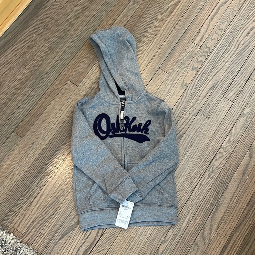 Oshkosh bigosh zip up sweatshirt